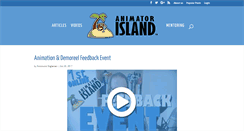 Desktop Screenshot of animatorisland.com
